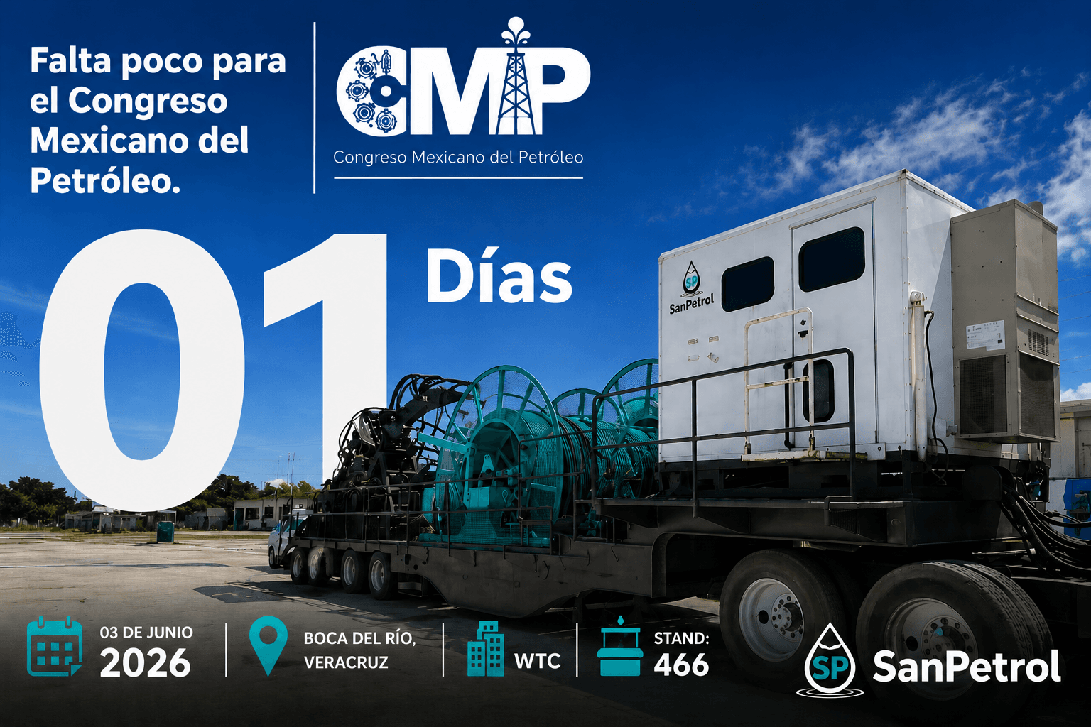 SanPetrol se prepara para el Congreso Mexicano del Petróleo 2026
