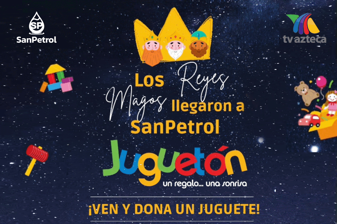 Los Reyes Magos Llegaron a SanPetrol - Juguetón
