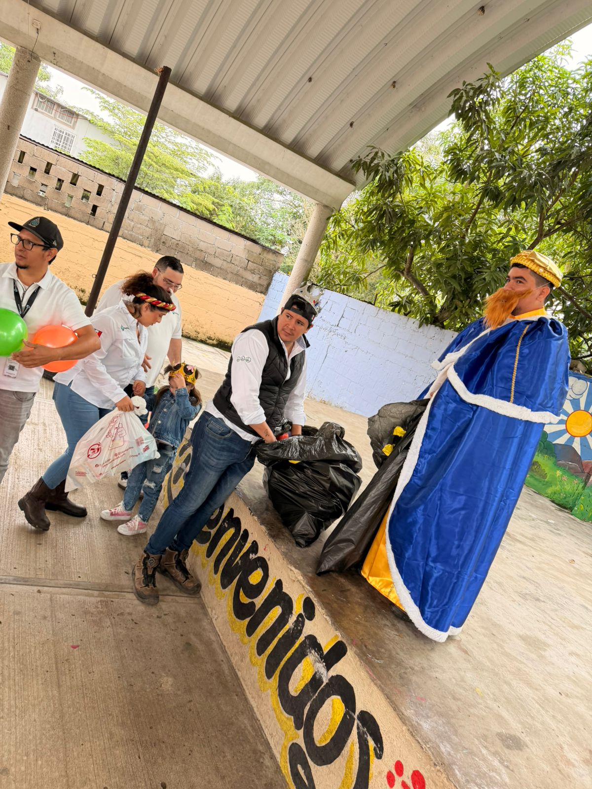 Entrega de juguetes en Nacajuca - Jardín de Niños